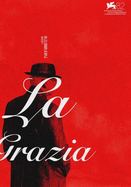 Affiche du film La Grazia avec l'acteur Toni Servillo