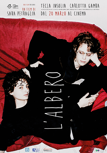 Affiche du film l'Albero avec les actrices Tecla Insolia, Carlota Gamba