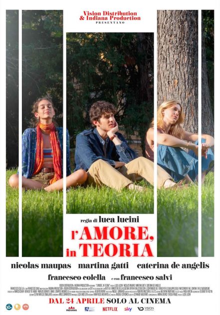 Affiche du film l'Amore In Teoria avec les acteurs Nicolas Maupas, Martina Gatti, Caterina De Angelis